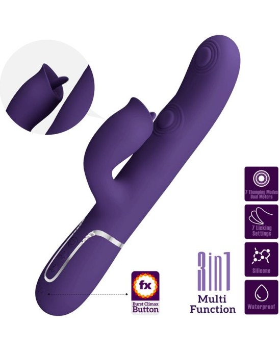 Prettylove Gigi Vibe with thumping and licking