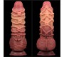 Lovetoy Dildo Dual Layer King Size Nature 9.5