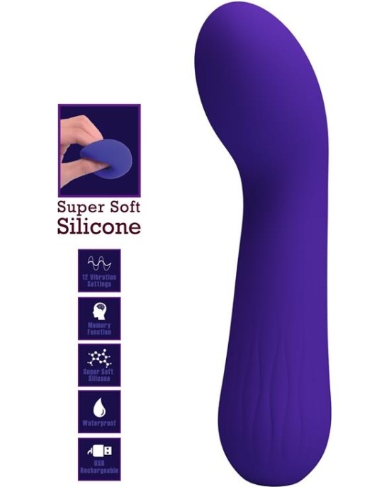 Prettylove Faun Vibrator Purple
