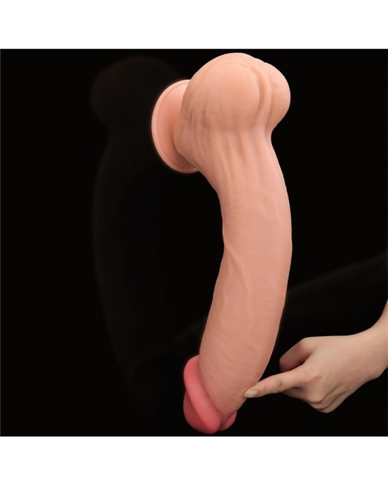 Lovetoy Dildo Dual Layer Sliding Skin 14