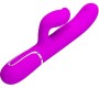 Prettylove Gigi Vibrator Licking and Thumping Fuchsia