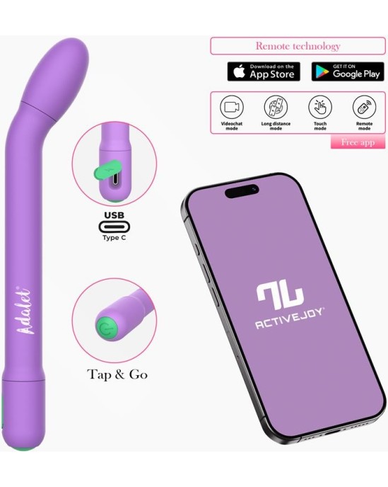Adalet Gently G-Point Vibrator with APP Lavender