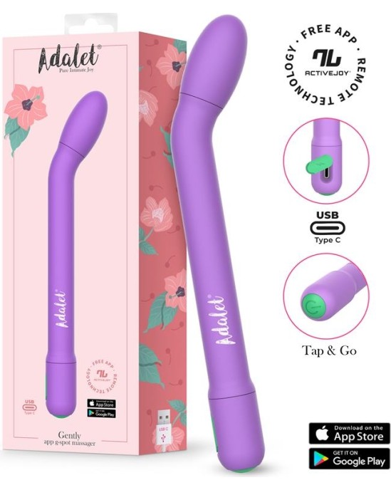 Adalet Gently G-Point Vibrator with APP Lavender