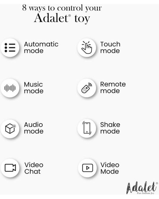 Adalet Gently G-Point Vibrator with APP Lavender