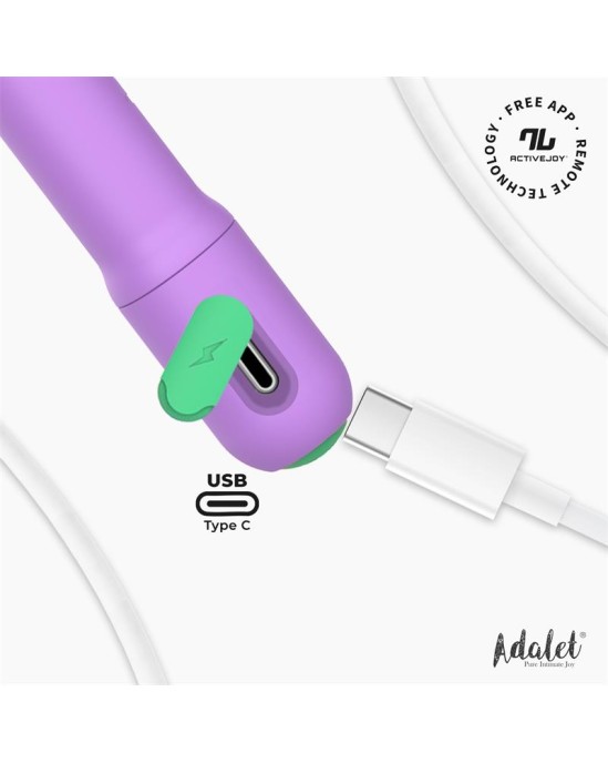 Adalet Gently G-Point Vibrator with APP Lavender