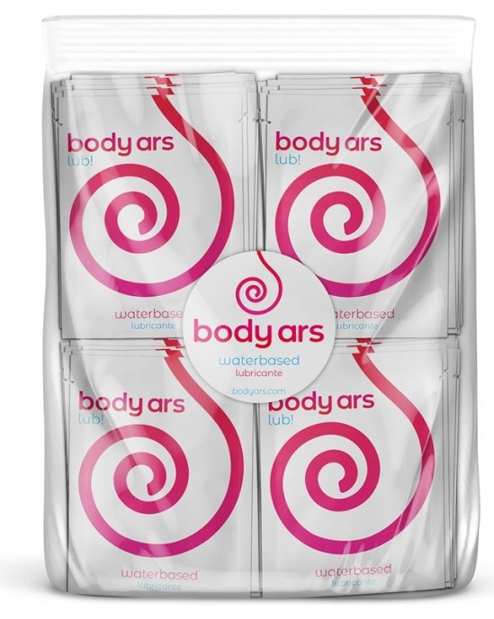 Body Ars Monodose Lubricant Gel Water Base Natural 100 x 4 ml