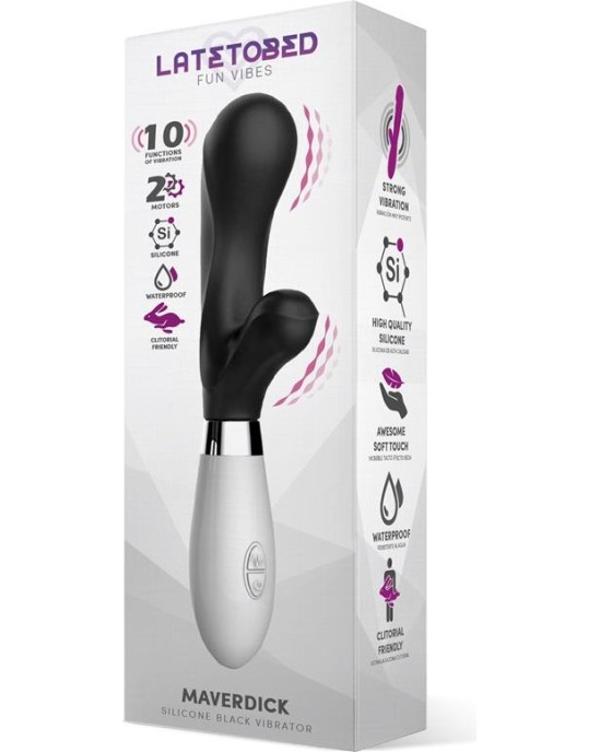 Latetobed Maverdick Vibe Silicone Black