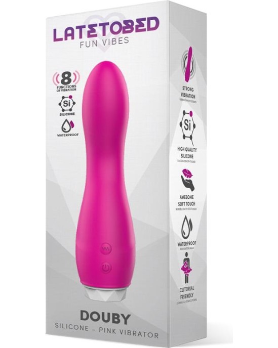 Latetobed Douby Vibe Silicone Pink