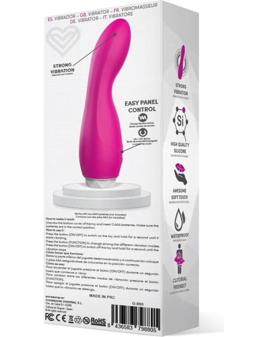Latetobed Douby Vibe Silicone Pink