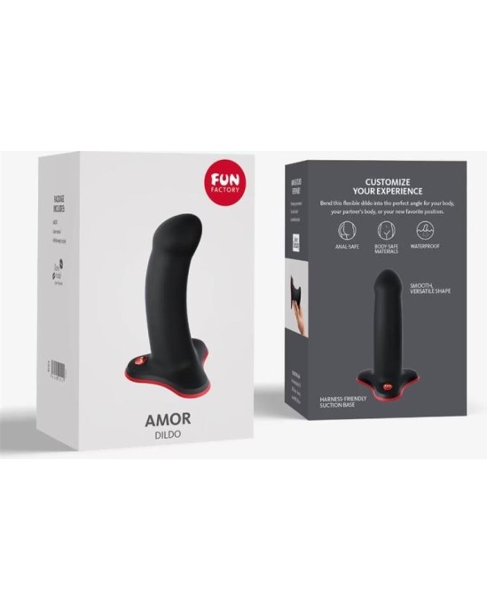 Fun Factory Amor Dildo Black/Red