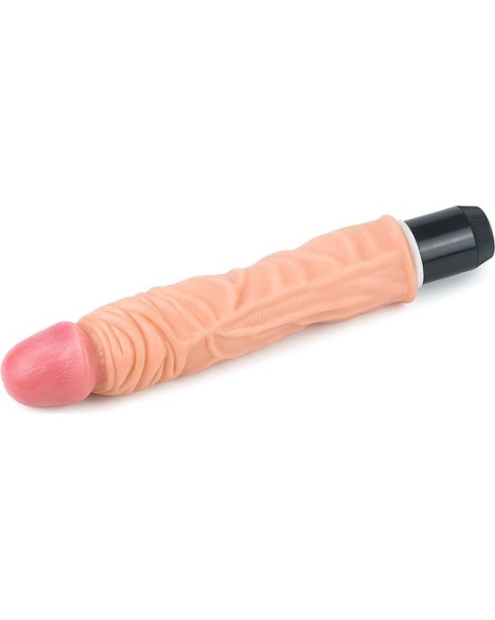 Lovetoy Dildo Flexi 9.5 with Vibration Flesh