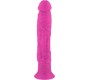 A-Gusto Vibrating Realistic Dildo Silicone Pink