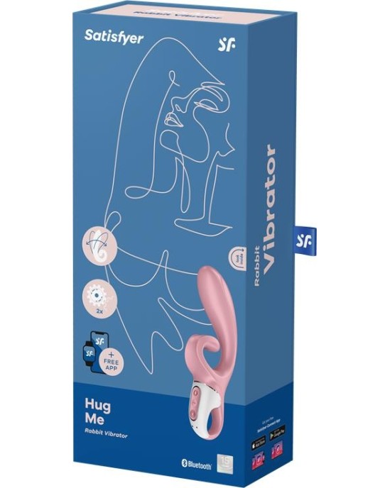 Satisfyer Vibe Hug Me with APP Satisfyer Connect Pink