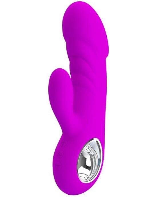 Prettylove Vibe Ansel USB Silicone Purple