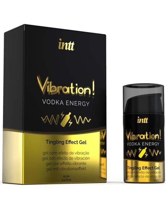 Intt Liquid Vibrator Warm Effect Vodka Aroma 15 ml