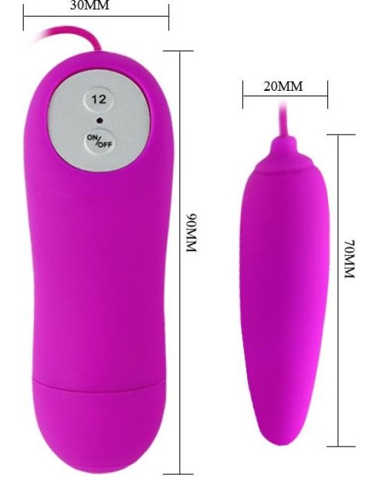 OHMAMA - Vibroola ar pulti 7 REŽĪMI