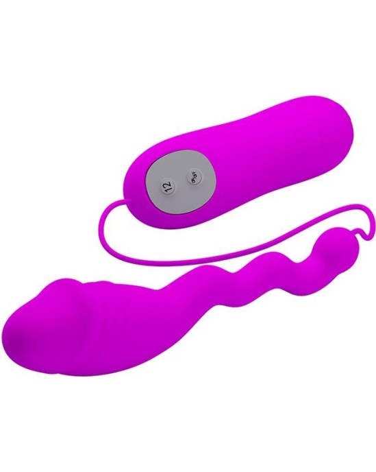 OHMAMA - Dubultais stimulātors 10 VIBRĀCIJAS REŽĪMI