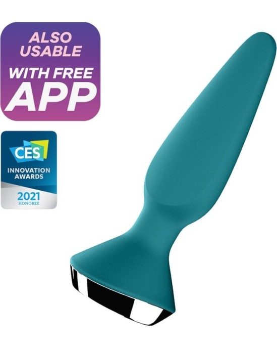 Satisfyer Connect SATISFYER - PLUG ILICIOUS 1 PLUG VIBRATOR GREEN