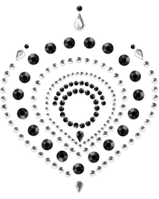 Bijoux Desire Metallique BIJOUX - INDISCRETS FLAMBOYANT BLACK&SILVER