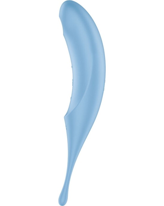 Satisfyer Air Pulse SATISFYER - TWIRLING PRO AIR PULSE STIMULATOR & VIBRATOR BLUE