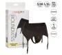 California Exotics CALEX BOUNDLESS THONG WITH GARTER L/XL