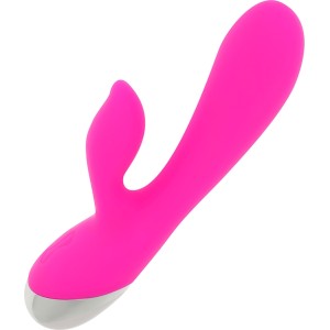 OHMAMA - Vibrators ar klitora stimulātoru 10 VIBRĀCIJAS REŽĪMI 19 CM