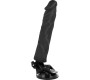 Basecock REALISTIC VIBRATOR REMOTE CONTROL BLACK 21 CM