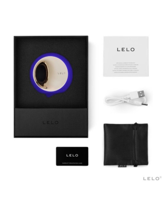 Lelo ORA 3 ORAL SEX SIMULATOR MIDNIGHT BLUE