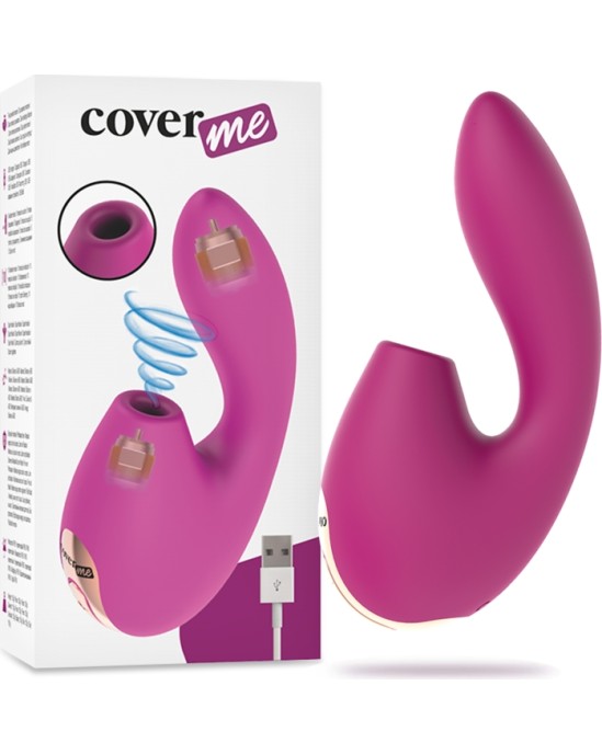 Coverme CLITORAL SUCTION & POWERFUL G-SPOT RUSH VIBRATOR