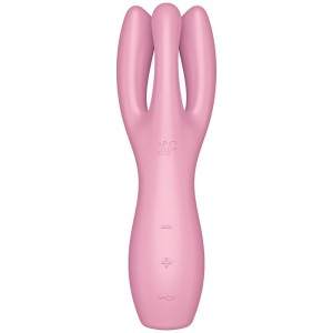 Satisfyer Vibrator SATISFYER THREESOME 3 VIBRATOR - rozā