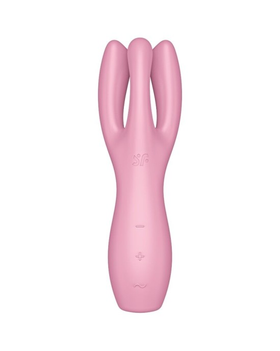 Satisfyer Vibrator SATISFYER THREESOME 3 ВИБРАТОР - РОЗОВЫЙ