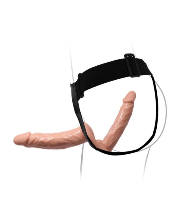 Baile Harness Collection BAILE - ULTRA PASSIONATE HARNESS DOUBLE DildoS WITH HARNESS