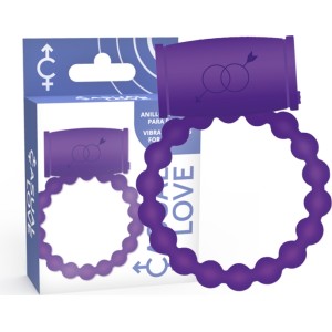 Casual Love Dzimumlocekļa gredzens ar vibrāciju violets