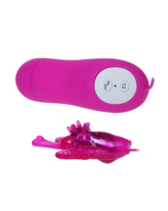 Baile Stimulating Stimulējošs vibrators "tauriņš" 12 ātrumi