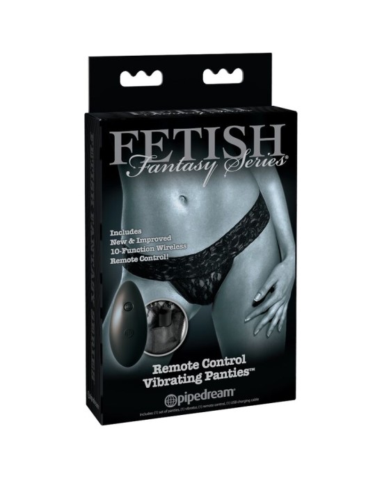 Fetish Fantasy Ed.limitada FETISH FANTASY LIMITED EDITION - ВИБРИРУЮЩИЕ ТРУСИКИ С ДИСТАНЦИОННЫМ УПРАВЛЕНИЕМ