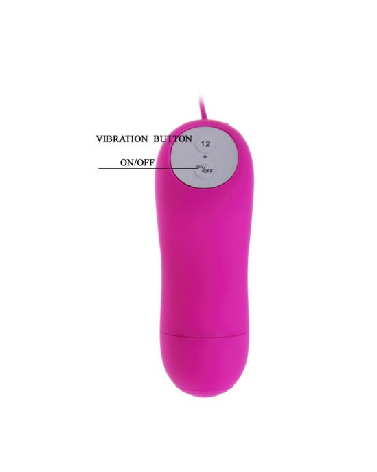 Baile Stimulating Stimulējošs vibrators "tauriņš" 12 ātrumi