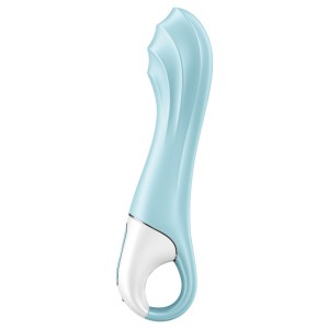 Satisfyer Connect SATISFYER AIR PUMP VIBRATOR 5+ INFLATABLE G-SPOT VIBRATOR APP - BLUE