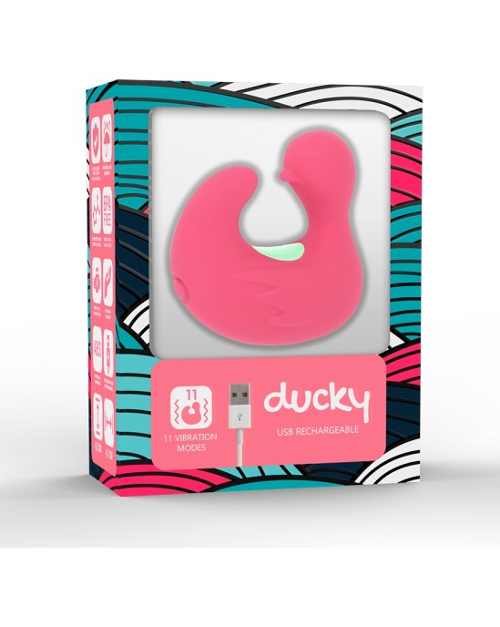 Happy Loky DUCKYMANIA RECHARGEABLE SILICONE STIMULATOR FINGER