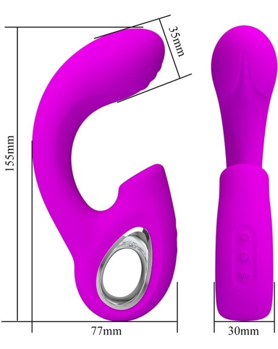 Prettylove Sibel Vibe with Tapping Function
