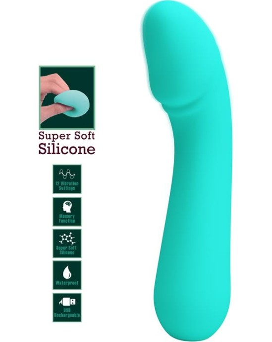 Prettylove Cetus Vibrator Green