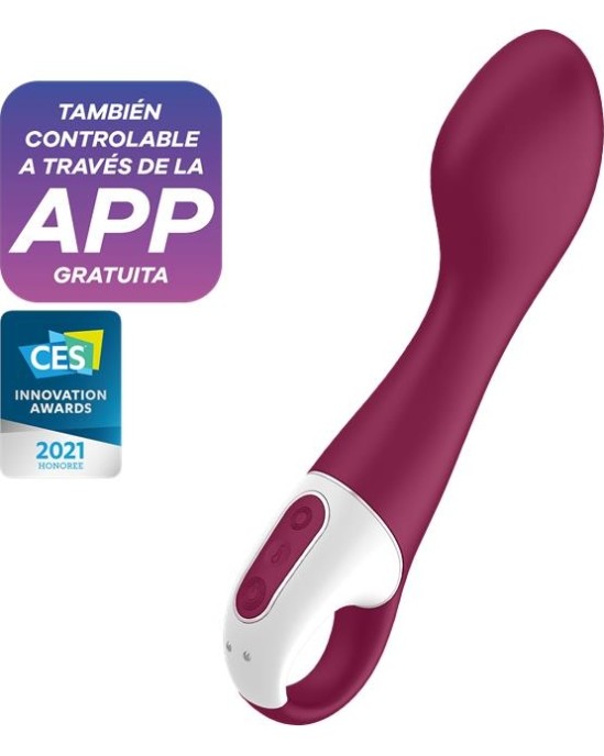 Satisfyer Hot Spot Vibe with Heat Function G-Spot USB Silicone