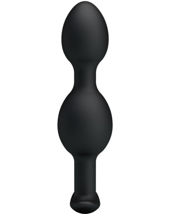 Prettylove Pretty Love Silicone Anal Balls Black