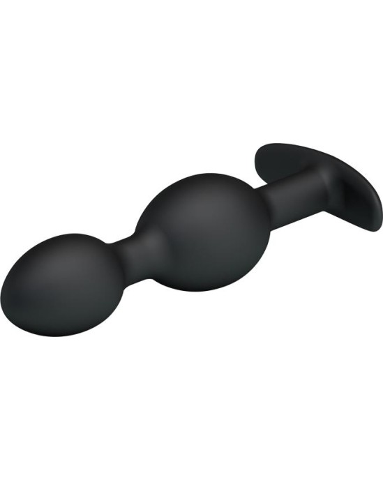 Prettylove Pretty Love Silicone Anal Balls Black