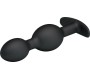 Prettylove Pretty Love Silicone Anal Balls Black
