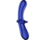 Satisfyer Stiulator Double Crystal Hot and Cold Blue