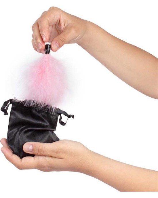 Secret Play 100% Edible Powder Kit and Feather Tickler Sparkling Strawberry