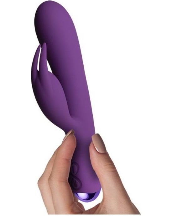 Rocksoff Flutter Rabbit Vibe with Rabbit 2 Motors Purple