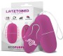 Latetobed Ecopurple Vibrating Egg with Remote Control