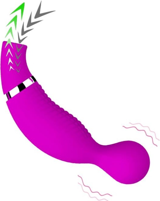 Romance Stimulator with Suction 3 in 1