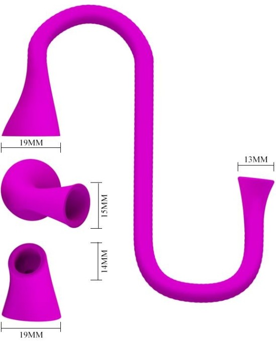 Romance Stimulator with Suction 3 in 1